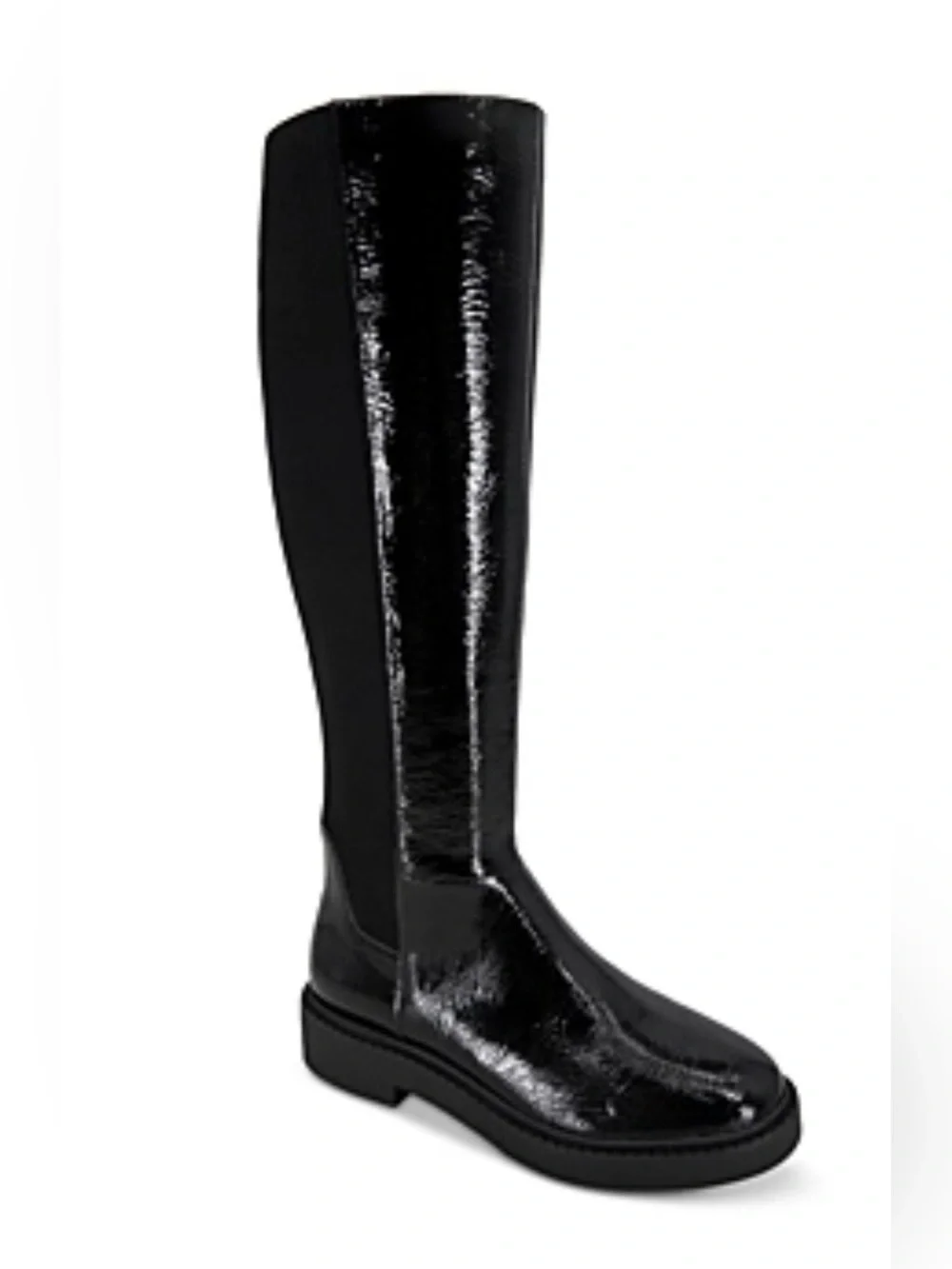 ANDRE ASSOUS VIVA PATENT BOOTS | BLACK | WOMEN’S 6.5 | NEW